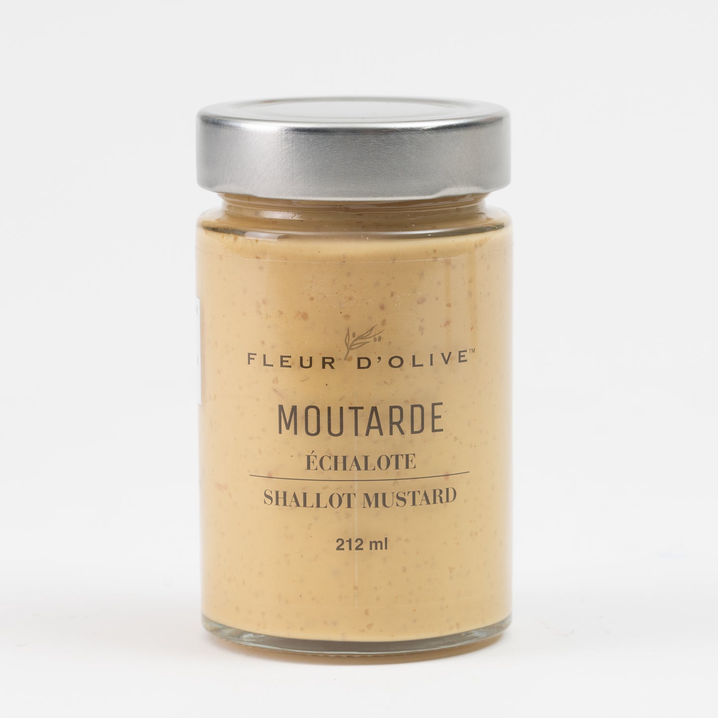 Moutarde à l'huile d'olive - Échalote
