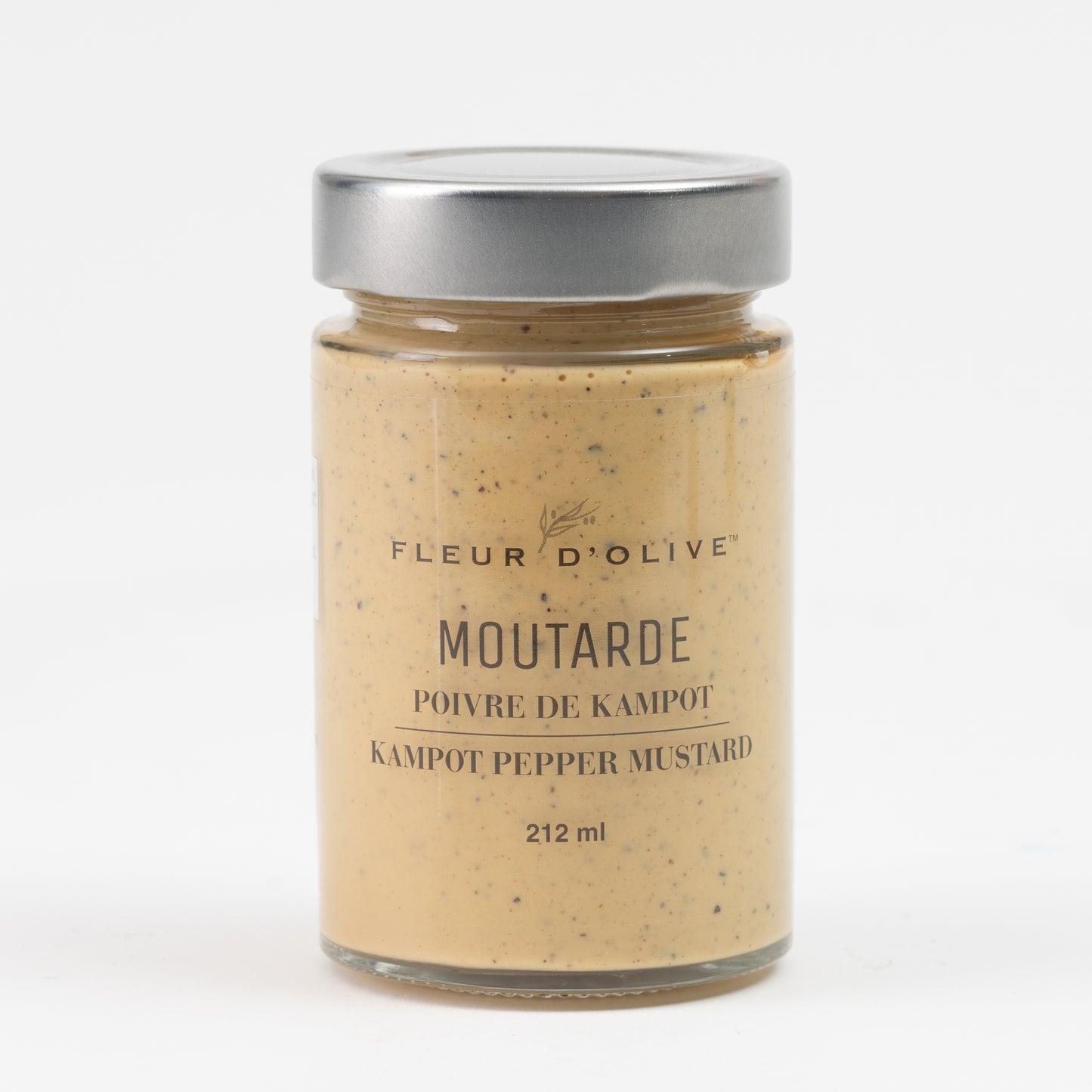 Moutarde à l'huile d'olive - Poivre de Kampot