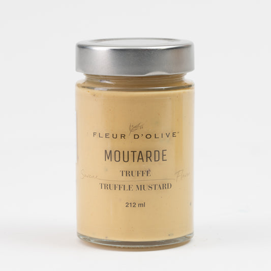Moutarde à l'huile d'olive - Truffe et Poivre Noir