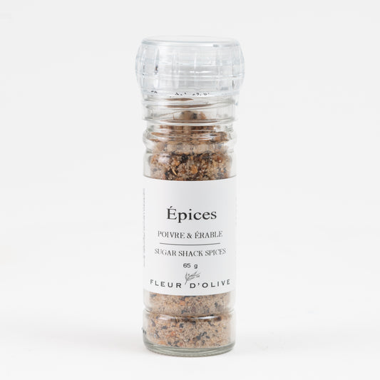 Moulin Mélange d'épices - Poivre et Érable