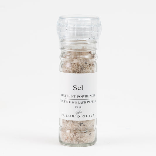 Moulin Sel Truffe & Poivre Noir
